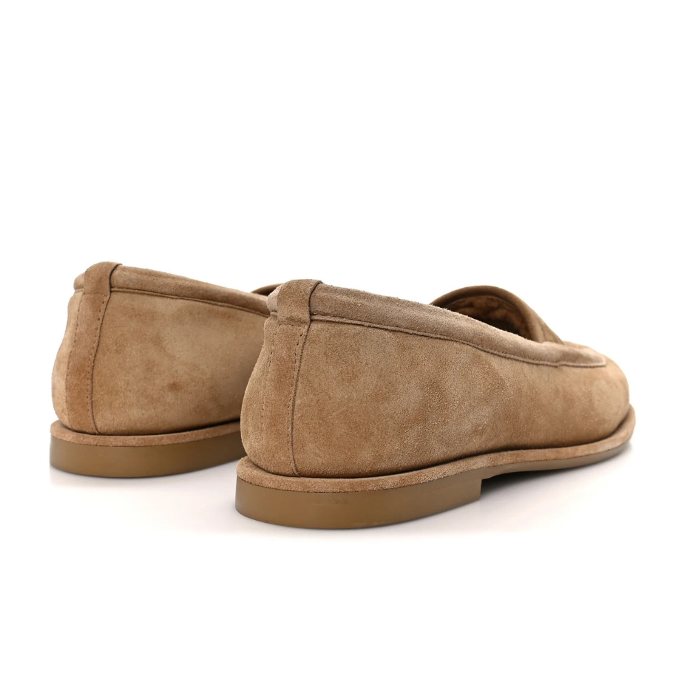 Suede Calfskin Loafers